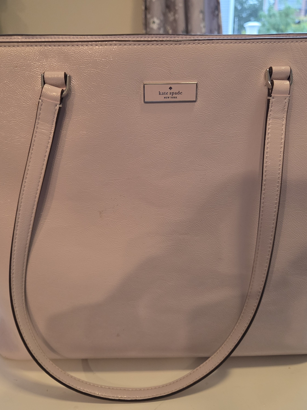 kate spade Lilac Leather Tote
